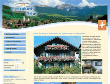 Tablet Screenshot of ferienhaus-heim.de