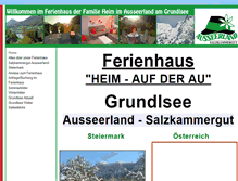 Tablet Screenshot of ferienhaus-heim.at